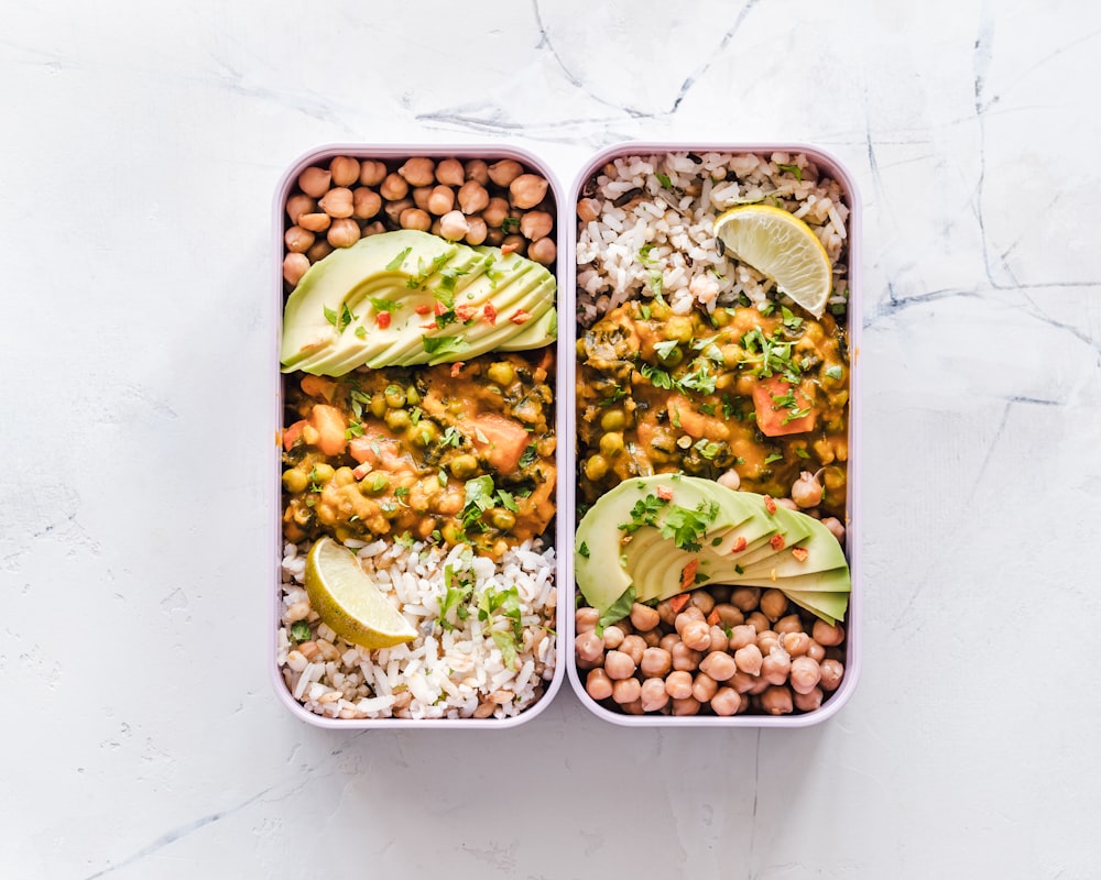 Herb-infused grain bowl
